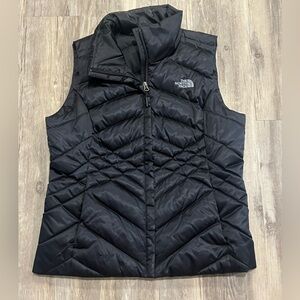 The North Face Black Puffer Vest